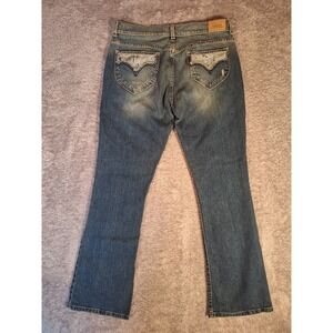 Levi's 515 Boot Cut Jeans Women's Size 10 Medium Blue Denim Stretch Classic